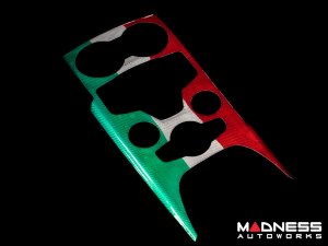 Alfa Romeo Giulia Shift Console Trim - Carbon Fiber - '20+ models - Italian Theme - Feroce Carbon